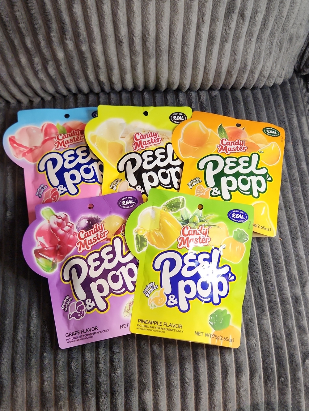 Peel & Pop Assorted Packets